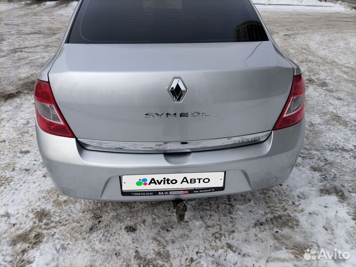 Renault Symbol 1.6 МТ, 2011, 173 000 км