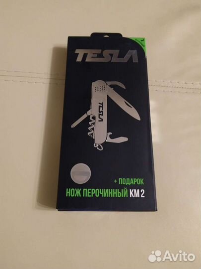 Подарочный новый перочинный нож Tesla в коробке