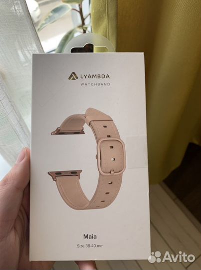 Кожаный ремешок для Apple watch 38-40 mm