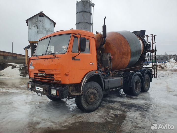 Автобетоносмеситель КАМАЗ 53229, 2004