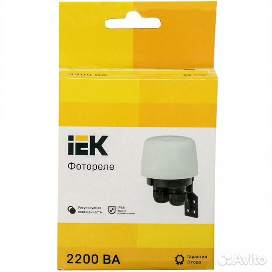 Фотореле iEK 