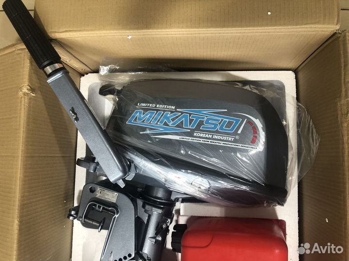 Лодочный мотор Mikatsu M 5 FHS + внешний бак 12 л