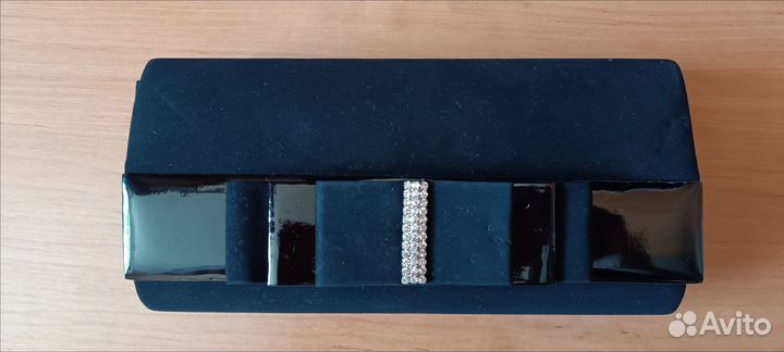 Клатч бархатный