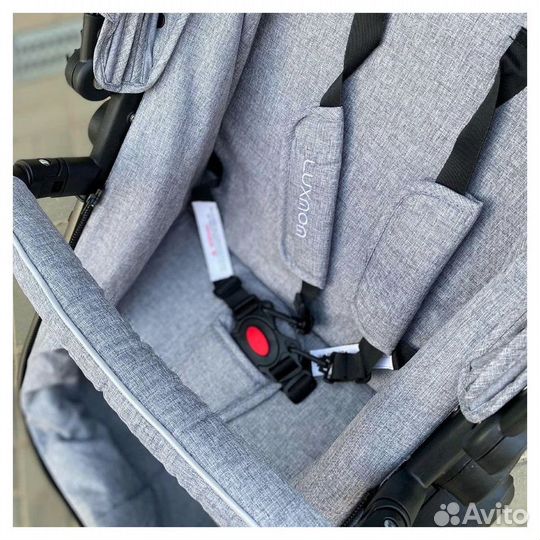 Коляска 2в1 - luxmom 555 NEW