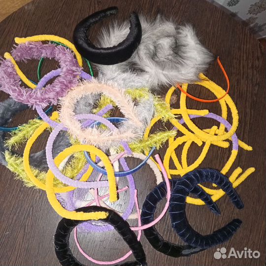 Ободки ручной работы в ассорти