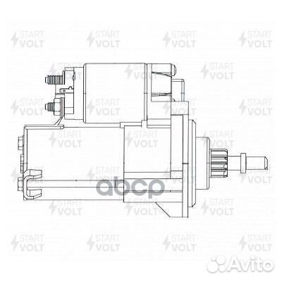 Стартер Chery Amulet (03) 1.6i 1,3кВт (LSt 270