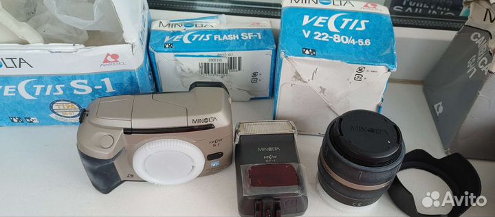Minolta Vectis S1 новый фотоаппарат в комплекте