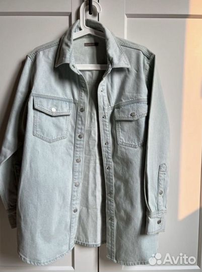 Джинсовая рубашка / джинсовка 12 Storeez OS