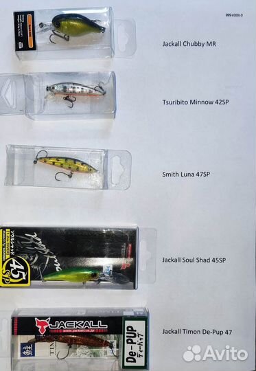 Воблеры и вертушки для ловли форели, голавля