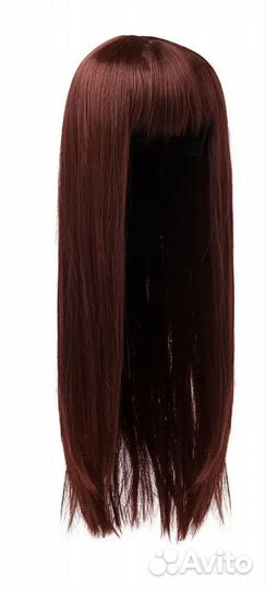 Парик красно-коричневый