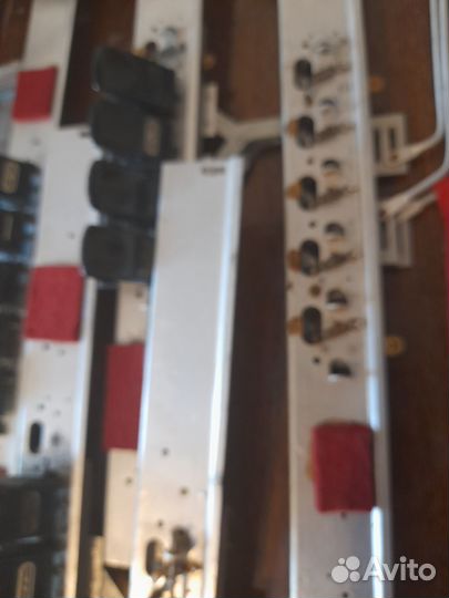 Регистровые машинки от немецких аккордеонов