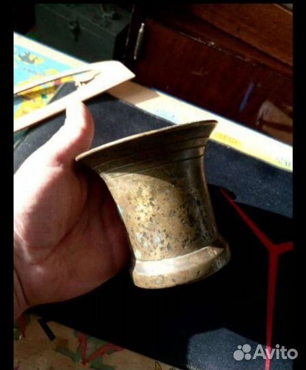 Ступа старинная бронзовая 19 век
