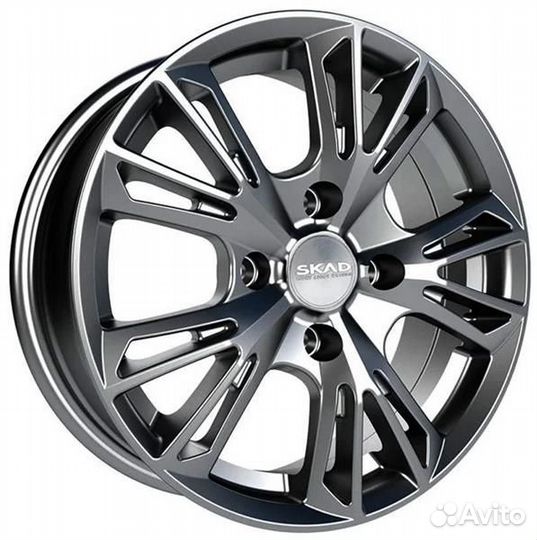 Скад Монреаль : 6x15 4*100 Et:48 Dia:54.1 графит