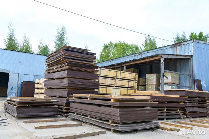 Ламинированная фанера (9 мм x 1500 мм x 3000 мм)