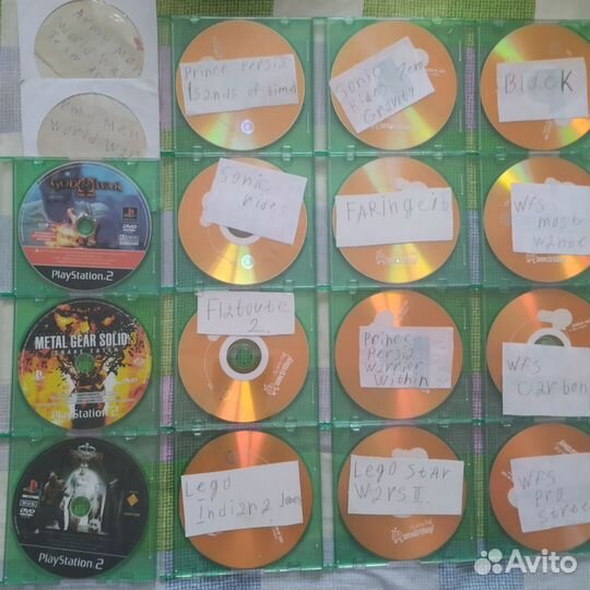 Игры на sony playstation 1-2 диски