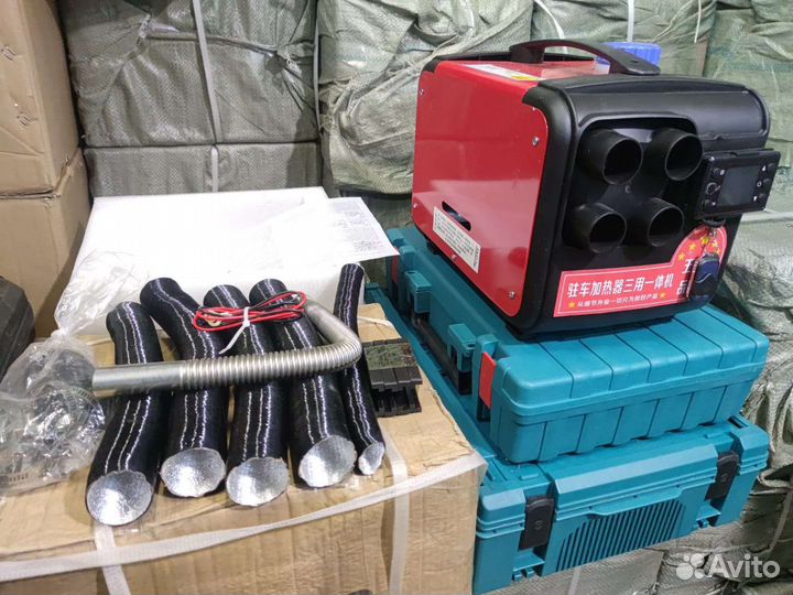 Обогреватель в гараж, дачу, палатку 12/24/220