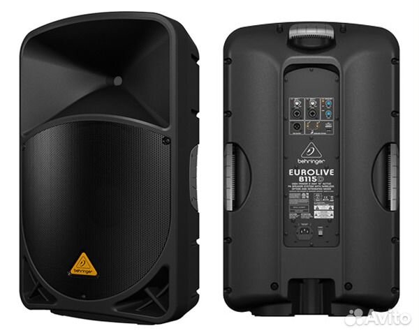 Колонки активные Behringer 1000W 2шт B115D Pro