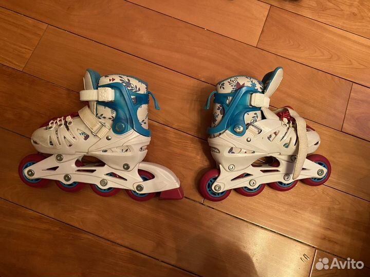 Роликовые раздвижные коньки детские 28-31 размер