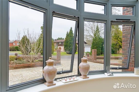 Теплые алюминиевые окна от производителя