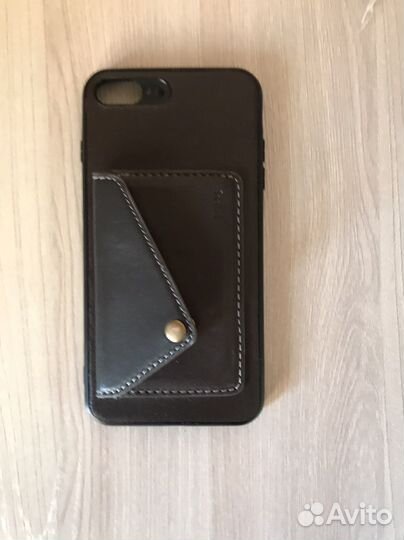 Чехол для iPhone 7 plus с кардхолдером