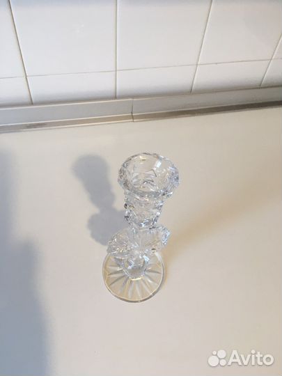 Подсвечник хрустальный СССР
