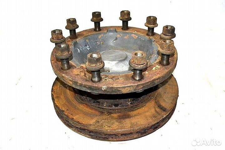 Ступица, дисковые тормоза, передний мост, правая D