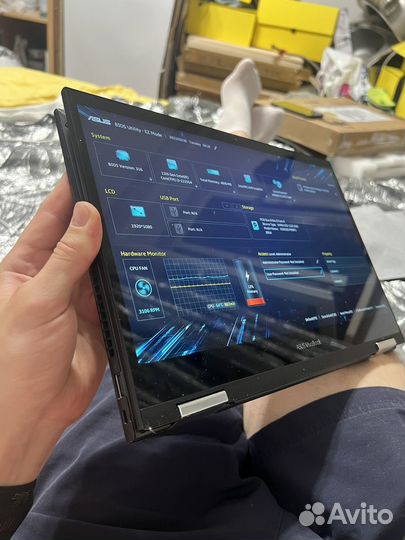 I3-11gen Сенсорный ноутбук Asus vivobook flip 14