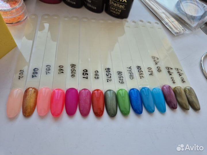 Гель лак для ногтей набор