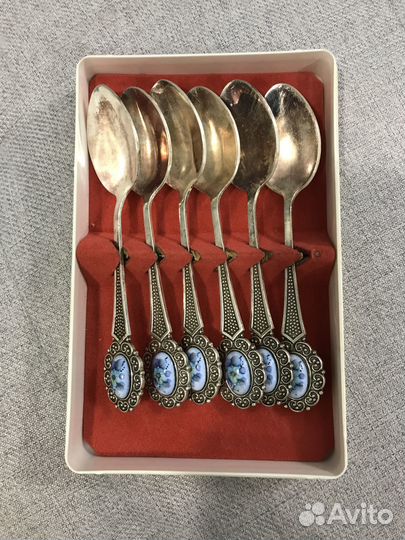 Ложки финифть