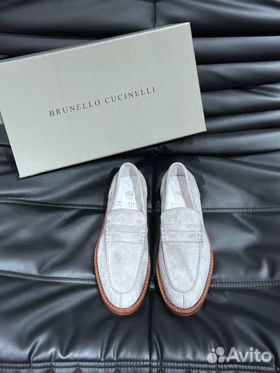 Лоферы мужские Brunello Cucinelli бестселлер