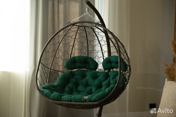 Подвесное кресло кокон Для двоих