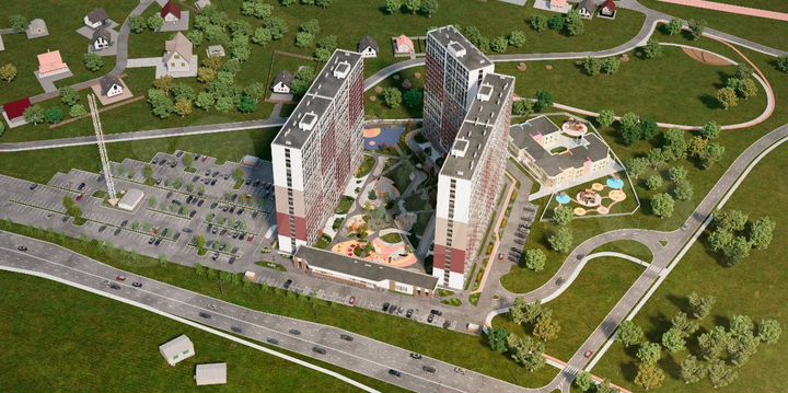 2-к. квартира, 57,9 м², 19/22 эт.