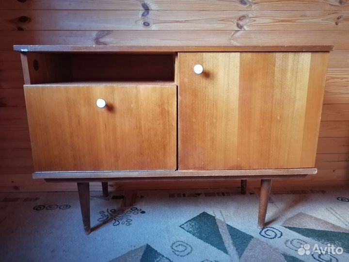 Тумба под телевизор СССР 60-е mid century