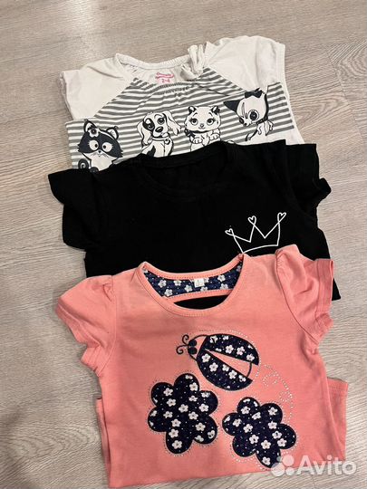 Вещи пакетом на девочку 98/104 размер