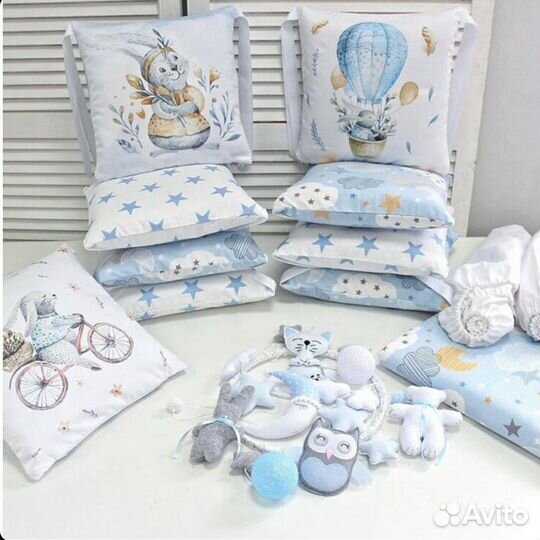 Бортики в детскую кроватку