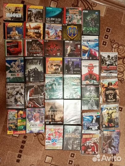 Продаю диски:компьютерные игры, фильмы