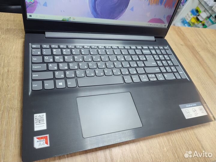 Lenovo s145 amd a4/ DDR4/SSD аккум живой