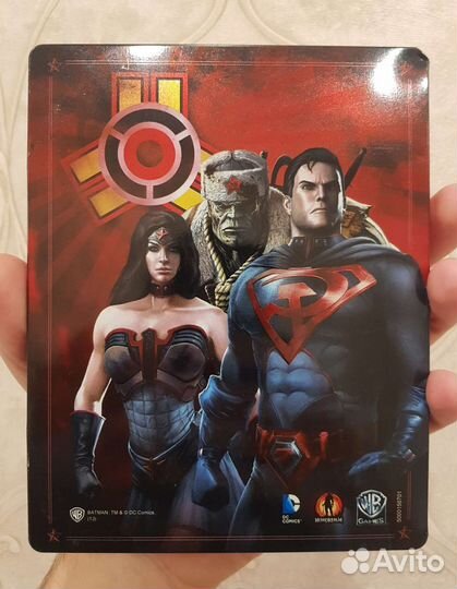 PS3 lnjustice Steelbook Лицензия Субти на Рус. яз