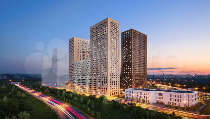 3-к. квартира, 68,4 м², 8/33 эт.