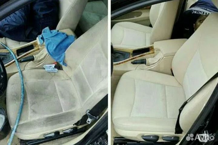 Химчистка салона автомобиля