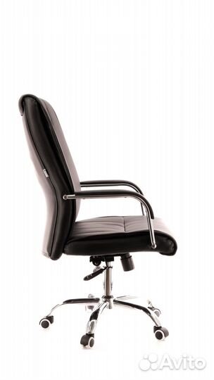 Кресло офисное Everprof Kent тm Экокожа Черный