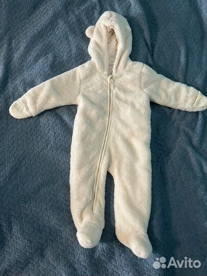 Комбинезон плюшевый 80