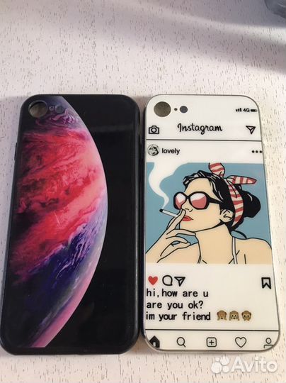 Чехлы на айфон 7,8 se