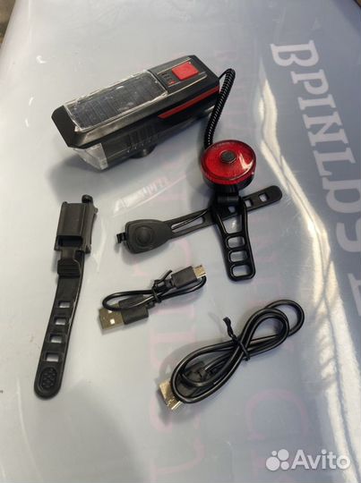 Велофонарь на солнечной батарее