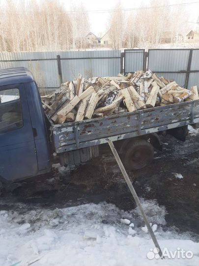 Дрова березовые колотые