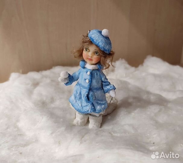 Ватные елочные игрушки новые