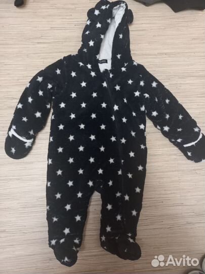 Комбинезон плюшевый 74