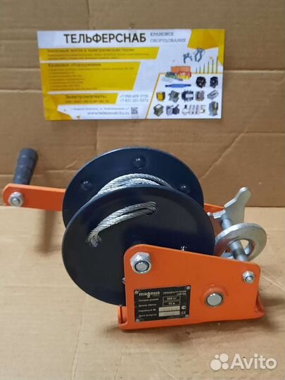 Лебедки ручные барабанные
