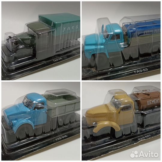 Коллекционные модели DeAgostini грузовики1 43