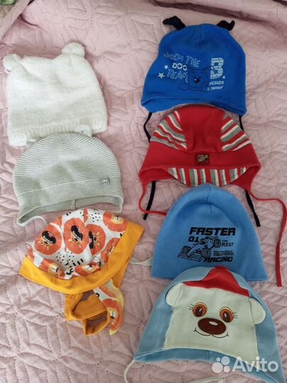 Шапки детские весна, лето